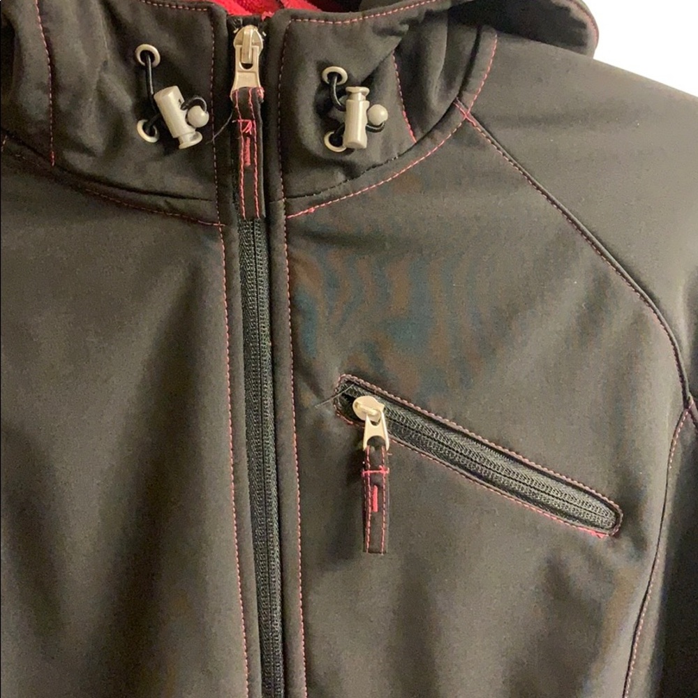 Free Country Winter Ski Jacket Small Black Pink - Picture 2 of 7